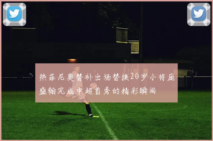 热菲尼奥替补出场替换20岁小将庞盛翰完成中超首秀的精彩瞬间